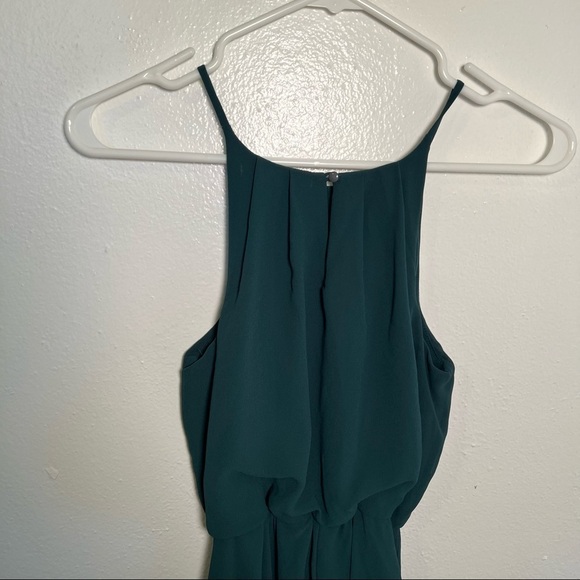 Miami Sleeveless Fit & Flare Dress Green - Picture 8 of 10